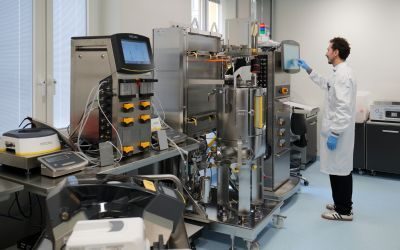 laboratorio, terapia genica